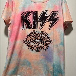 KISS Tie-Dye T-Shirt - Multicolor